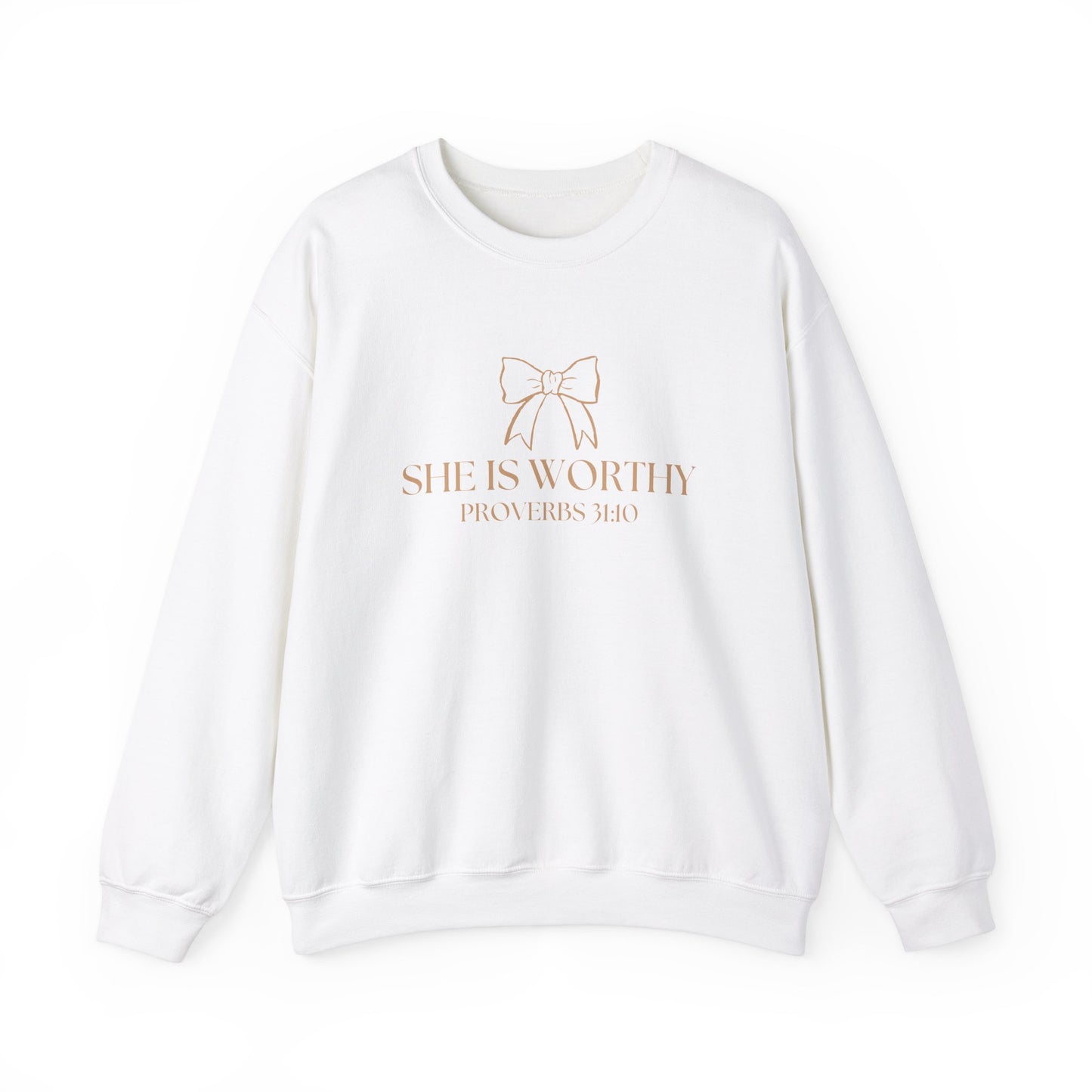 She Is Worthy Sweatshirt