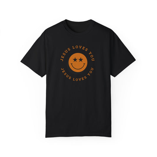 Unisex Jesus Smiley T-shirt