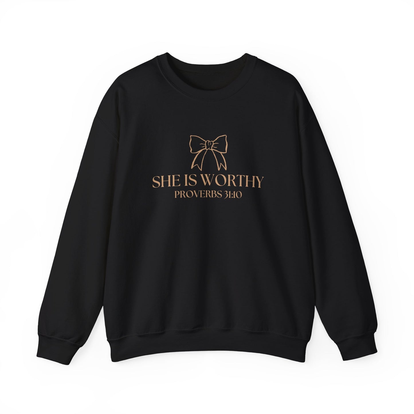 She Is Worthy Sweatshirt