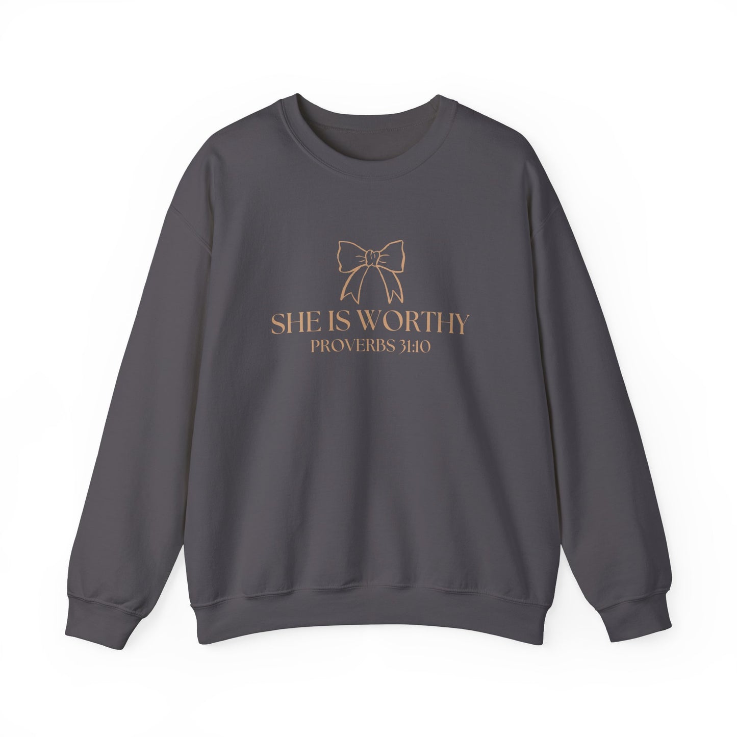 She Is Worthy Sweatshirt