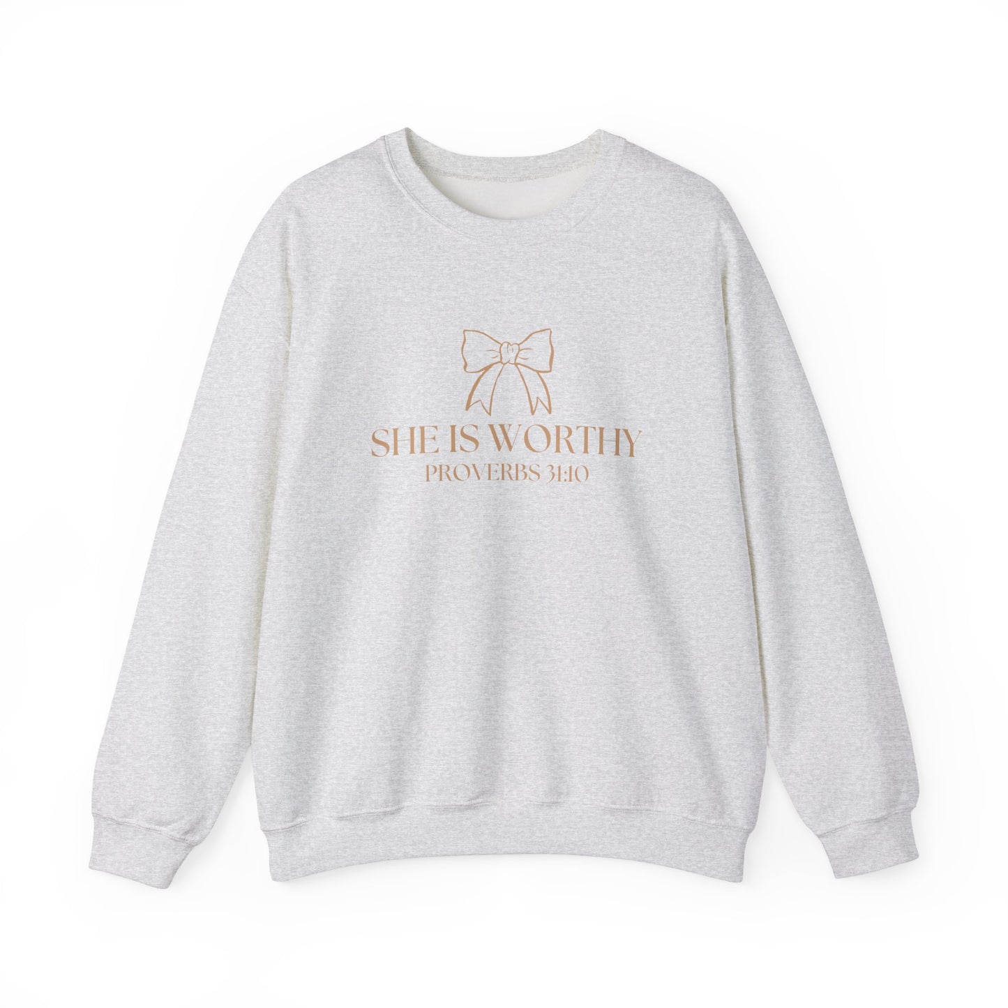 She Is Worthy Sweatshirt